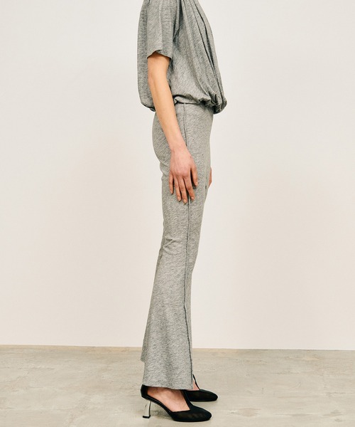 PRANK PROJECT（プランクプロジェクト）の「【2026Summer Pre-Order】スラブレイヤードパンツ / Slub Layered Pants（その他パンツ・レディース・グレー/ブラック・36/38）」の21枚目の写真