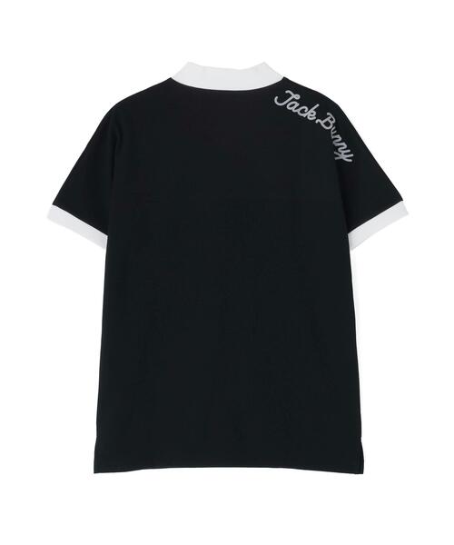 Jack Bunny!!（ジャックバニー）の「レイブロックドライワッフル半袖モックネックカットソー（Tシャツ/カットソー・メンズ・ホワイト/ブラック・LARGE/X-LARGE/MEDIUM）」の12枚目の写真
