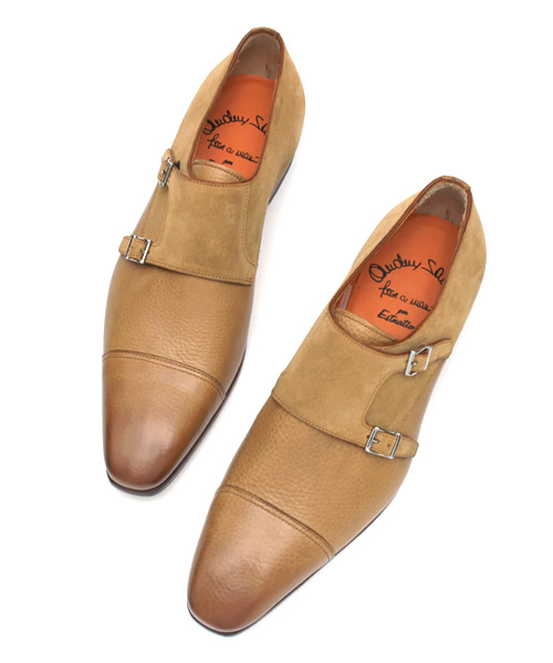 Santoni（サントーニ）の「SANTONI ダブルモンクストラップシューズ