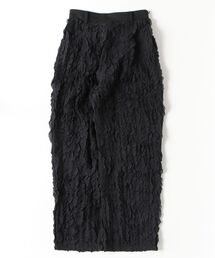 CLANE（クラネ）の「TOPSTITCHED FRILL STRAIGHT PAN 10110-7223（その他パンツ）」