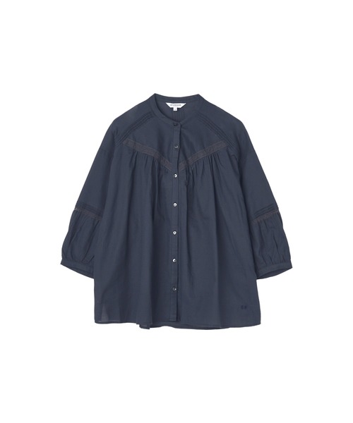 McGREGOR(マックレガー)の「前開きレースブラウス(シャツ/ブラウス・レディース・アイボリー/ネイビー/ブラウン・M)」の14枚目の写真