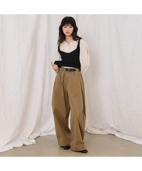 COMMON＋HAUS（コモンハウス）の「オープンバック　ニットビスチェ（ニット/セーター・レディース・ブラック/グレー/ブラウン・FREE）」の16枚目の写真