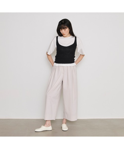 COMMON＋HAUS（コモンハウス）の「オープンバック　ニットビスチェ（ニット/セーター・レディース・ブラック/グレー/ブラウン・FREE）」の17枚目の写真