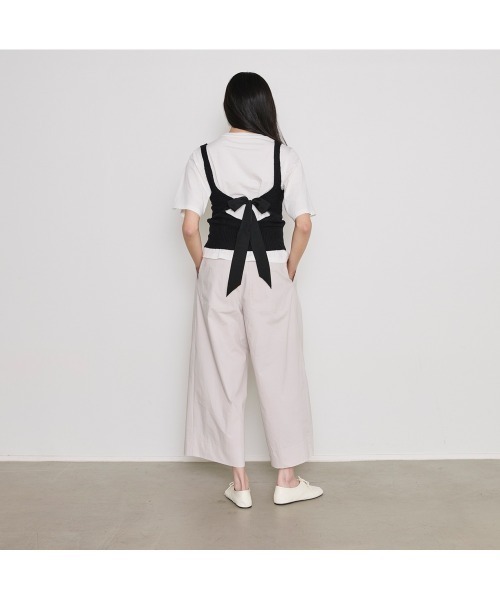 COMMON＋HAUS（コモンハウス）の「オープンバック　ニットビスチェ（ニット/セーター・レディース・ブラック/グレー/ブラウン・FREE）」の19枚目の写真