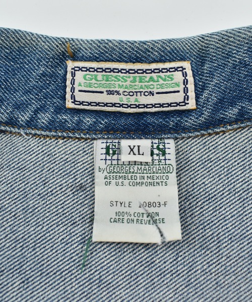 GUESS by Marciano(ゲスバイマルチアーノ)の「【USED】90’s GUESS デニムジャケット(デニムジャケット・メンズ・ブルー・X-LARGE)」の6枚目の写真