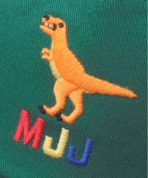 Moujonjon（ムージョンジョン）の「恐竜刺繍メッシュキャップ（キャップ・キッズ・オフホワイト/グリーン・56/54/52/50）」の11枚目の写真
