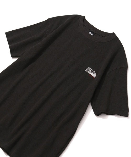FIRST DOWN(ファーストダウン)の「【FIRST DOWN/ファーストダウン】S/S THEMAL TEE/ サーマル半袖Tシャツ(Tシャツ/カットソー・メンズ・オフホワイト/ブラック・M/L/XL)」の2枚目の写真