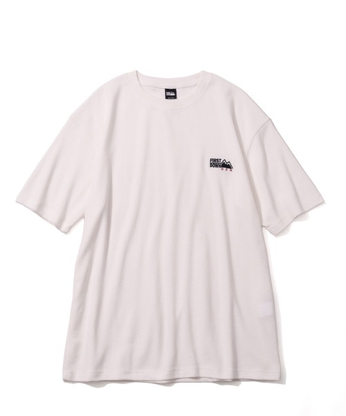 FIRST DOWN(ファーストダウン)の「【FIRST DOWN/ファーストダウン】S/S THEMAL TEE/ サーマル半袖Tシャツ(Tシャツ/カットソー・メンズ・オフホワイト/ブラック・M/L/XL)」の11枚目の写真