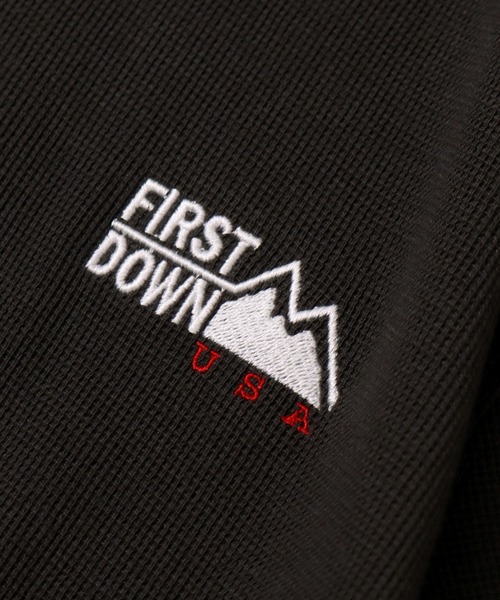 FIRST DOWN(ファーストダウン)の「【FIRST DOWN/ファーストダウン】S/S THEMAL TEE/ サーマル半袖Tシャツ(Tシャツ/カットソー・メンズ・オフホワイト/ブラック・M/L/XL)」の8枚目の写真