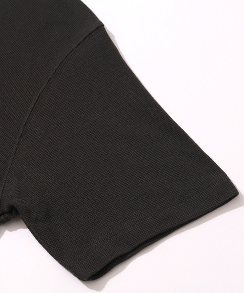 FIRST DOWN(ファーストダウン)の「【FIRST DOWN/ファーストダウン】S/S THEMAL TEE/ サーマル半袖Tシャツ(Tシャツ/カットソー・メンズ・オフホワイト/ブラック・M/L/XL)」の5枚目の写真