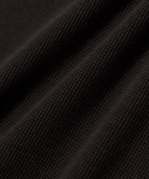 FIRST DOWN(ファーストダウン)の「【FIRST DOWN/ファーストダウン】S/S THEMAL TEE/ サーマル半袖Tシャツ(Tシャツ/カットソー・メンズ・オフホワイト/ブラック・M/L/XL)」の3枚目の写真