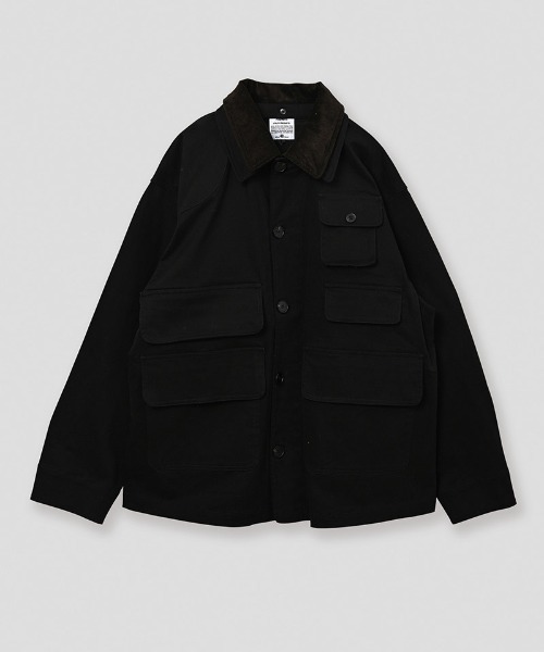 Kelen(ケレン)の「mj11586-DUSTIN LAYERED COLLAR HUNTING JK ワークジャケット(KLM26FJK1123)(その他アウター・メンズ・キャメル/オリーブ/ブラック・42/40/38)」の1枚目の写真