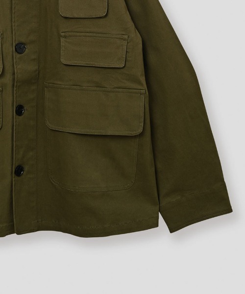 Kelen(ケレン)の「mj11586-DUSTIN LAYERED COLLAR HUNTING JK ワークジャケット(KLM26FJK1123)(その他アウター・メンズ・キャメル/オリーブ/ブラック・42/40/38)」の17枚目の写真