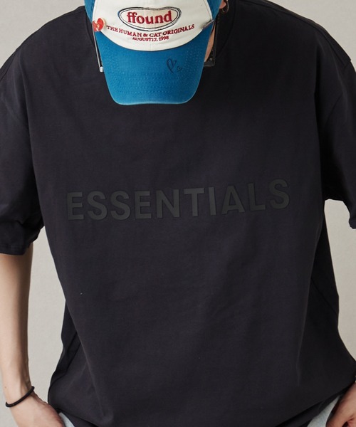 MONO KOTO DEPT.(モノコトデプト)の「SSY-ESSENTIALS 前ロゴ半袖Tシャツ(Tシャツ/カットソー・メンズ・ダークネイビー・XL)」の2枚目の写真