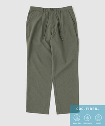 【速乾・接触冷感・UVカット】COOLFIBER(R)Air 1タックパンツ