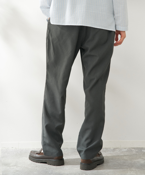 B.C STOCK(ベーセーストック)の「【速乾・接触冷感・UVカット】COOLFIBER(R)Air 1タックパンツ(その他パンツ・メンズ・カーキ/チャコールグレー/ベージュ/ネイビー・MEDIUM/LARGE)」の6枚目の写真