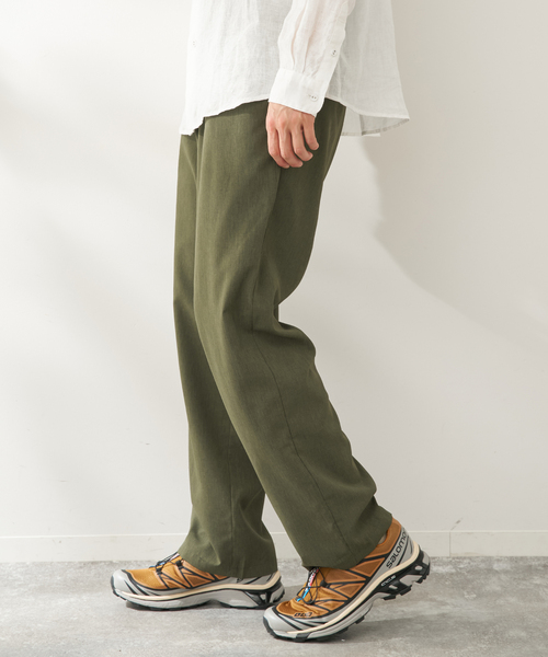 B.C STOCK(ベーセーストック)の「【速乾・接触冷感・UVカット】COOLFIBER(R)Air 1タックパンツ(その他パンツ・メンズ・カーキ/チャコールグレー/ベージュ/ネイビー・MEDIUM/LARGE)」の21枚目の写真