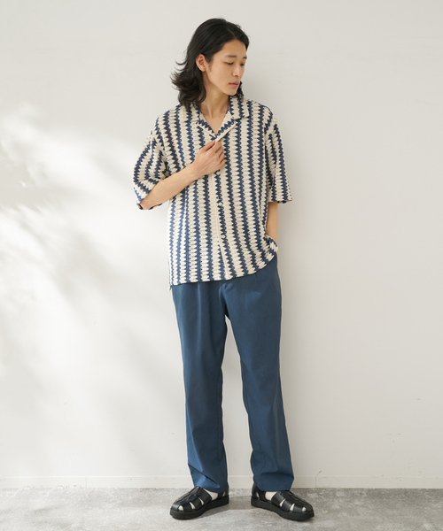 B.C STOCK(ベーセーストック)の「【速乾・接触冷感・UVカット】COOLFIBER(R)Air 1タックパンツ(その他パンツ・メンズ・カーキ/チャコールグレー/ベージュ/ネイビー・MEDIUM/LARGE)」の19枚目の写真