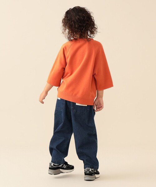 BEAMS mini(ビームスミニ)の「タック バルーン パンツ 2026FW(90~150cm)プチプラ アメカジ カジュアルパンツ ユニセックス(その他パンツ・キッズ・ベージュ/インディゴブルー・100/120/90/110/150/140/130)」の6枚目の写真