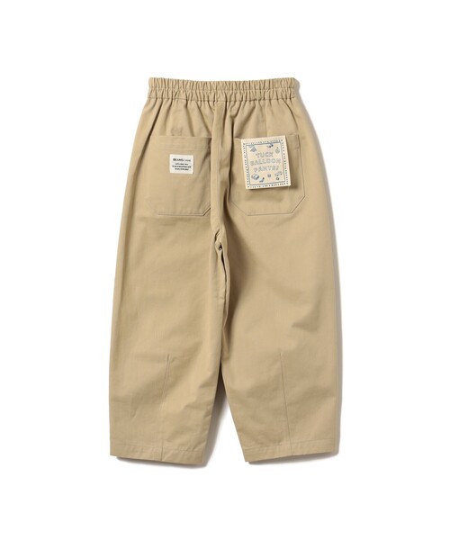 BEAMS mini(ビームスミニ)の「タック バルーン パンツ 2026FW(90~150cm)プチプラ アメカジ カジュアルパンツ ユニセックス(その他パンツ・キッズ・ベージュ/インディゴブルー・100/120/90/110/150/140/130)」の13枚目の写真