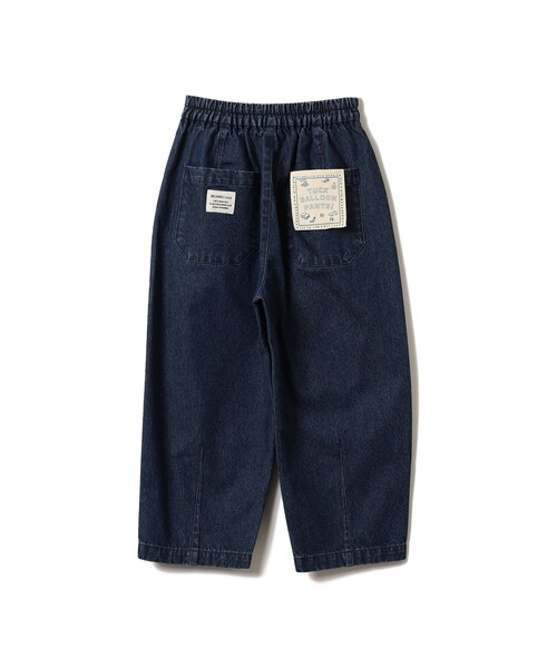 BEAMS mini(ビームスミニ)の「タック バルーン パンツ 2026FW(90~150cm)プチプラ アメカジ カジュアルパンツ ユニセックス(その他パンツ・キッズ・ベージュ/インディゴブルー・100/120/90/110/150/140/130)」の18枚目の写真
