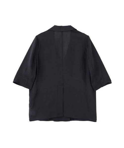 ETRE TOKYO(エトレトウキョウ)の「クールタッチハーフスリーブジャケット(テーラードジャケット・レディース・ホワイト/ネイビー・M/S)」の22枚目の写真
