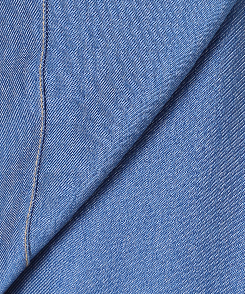 B.C STOCK(ベーセーストック)の「【WEB限定】ウォッシャブル / デニムライクスティックパンツ(その他パンツ・レディース・ピンク/サックスブルー/ネイビー・38/36)」の6枚目の写真