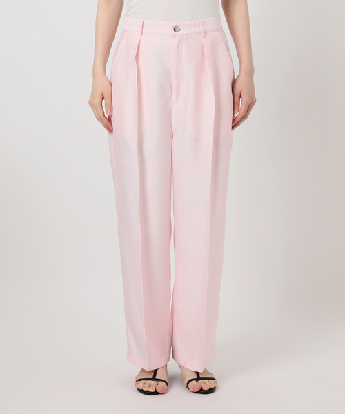 B.C STOCK(ベーセーストック)の「【WEB限定】ウォッシャブル / デニムライクスティックパンツ(その他パンツ・レディース・ピンク/サックスブルー/ネイビー・38/36)」の7枚目の写真