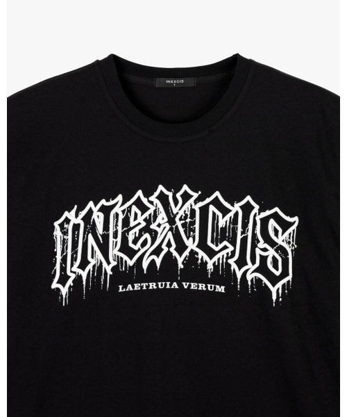 INEXCIS(イネクシス)の「グラインドロップTシャツ (ブラック)(Tシャツ/カットソー・メンズ・その他・FREE)」の8枚目の写真