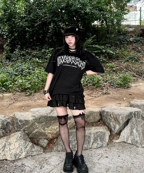 INEXCIS(イネクシス)の「グラインドロップTシャツ (ブラック)(Tシャツ/カットソー・メンズ・その他・FREE)」の4枚目の写真