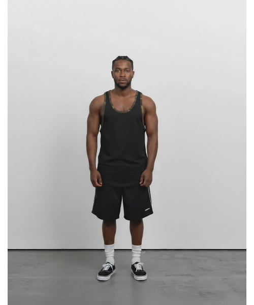 PACIENCIA（パシエンシア）の「カモディープカットノースリーブBLACK（Tシャツ/カットソー・メンズ・その他・LARGE/X-LARGE/XX-LARGE）」の4枚目の写真