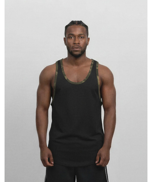 PACIENCIA（パシエンシア）の「カモディープカットノースリーブBLACK（Tシャツ/カットソー・メンズ・その他・LARGE/X-LARGE/XX-LARGE）」の8枚目の写真