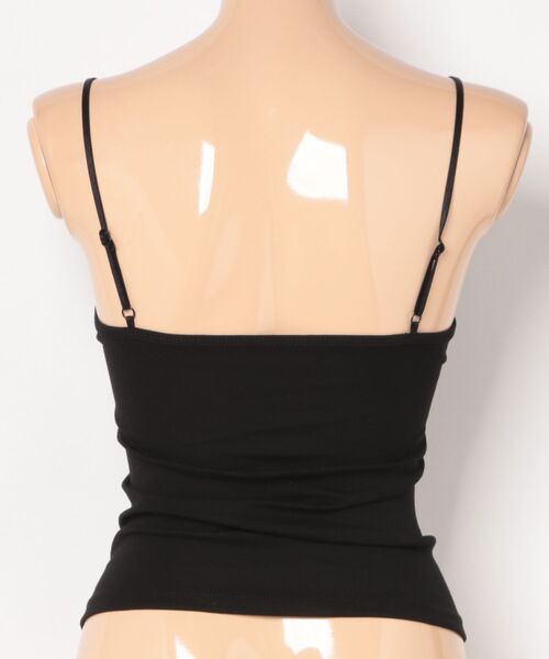 Lace Ladies(レースレディース)の「Vネック 細ストラップ ベーシック カップ付き キャミソール(キャミソール・レディース・ブルー/ホワイト/グリーン/ピンク/ブラック/グレー・FREE)」の7枚目の写真