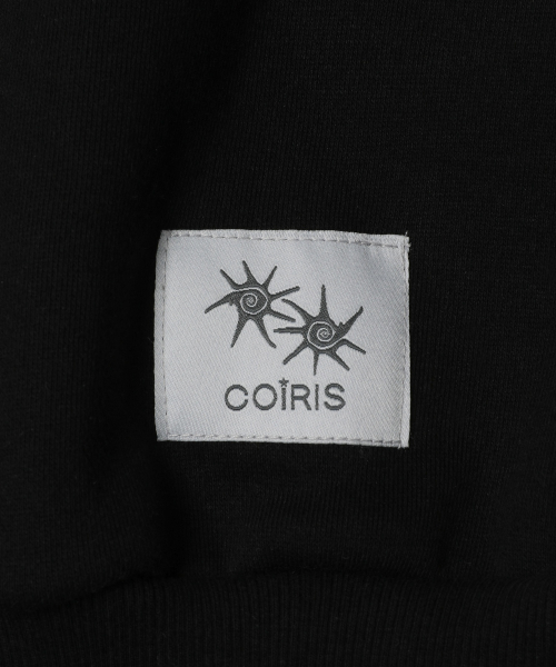 COIRIS(コイリス)の「モルディン ハイネックフードティ 男女共用 (2カラー)(パーカー・レディース・チャコールグレー・FREE)」の4枚目の写真