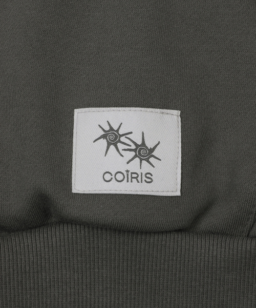 COIRIS(コイリス)の「モルディン ハイネックフードティ 男女共用 (2カラー)(パーカー・レディース・チャコールグレー・FREE)」の9枚目の写真