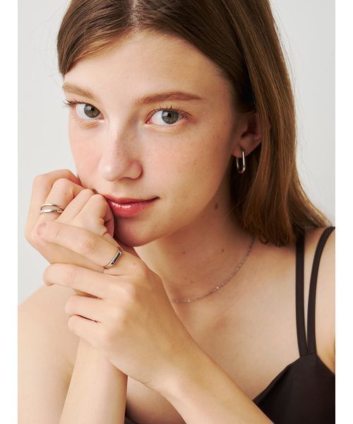 SOFER(ソフェル)の「ダブルライン×スクエアリング(リング・レディース・ゴールド/シルバー・11/13)」の10枚目の写真