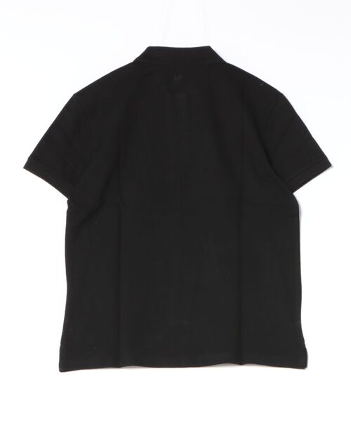 SETUP7(セットアップセブン)の「【AMI PARIS】AMI PK HALF POLO-SHIRTS(ポロシャツ・メンズ・ブラック/ホワイト・S/M/L/XL)」の3枚目の写真