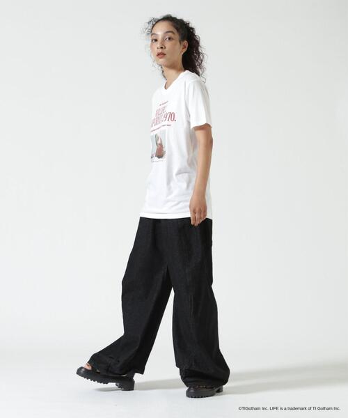 GOOD ROCK SPEED（グッドロックスピード）の「GOOD ROCK SPEED (グッドロックスピード)　LIFE MARIBU Tshirt（Tシャツ/カットソー・レディース・ホワイト・M）」の3枚目の写真