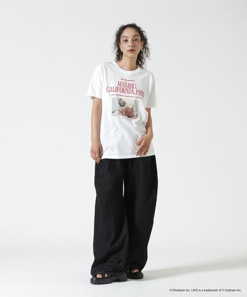 GOOD ROCK SPEED（グッドロックスピード）の「GOOD ROCK SPEED (グッドロックスピード)　LIFE MARIBU Tshirt（Tシャツ/カットソー・レディース・ホワイト・M）」の4枚目の写真
