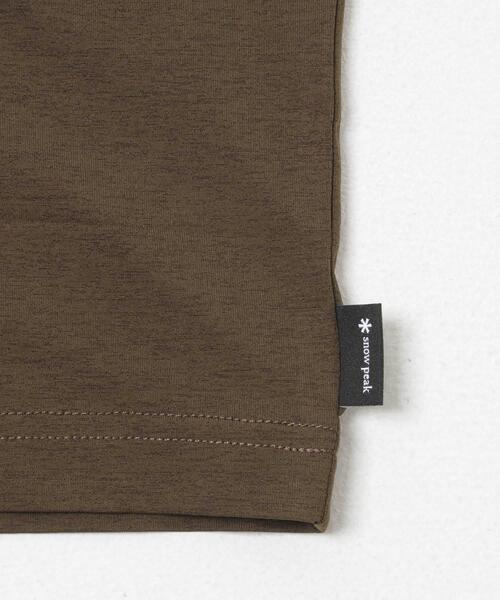 Snow Peak（スノーピーク）の「『別注』Snow Peak Apparel×DOORS　WA/AC FAMILY CAMP T-SHIRTS（Tシャツ/カットソー・メンズ・チャコールグレー/ブラウン/カーキ/ホワイト・MEDIUM/LARGE/X-LARGE）」の12枚目の写真