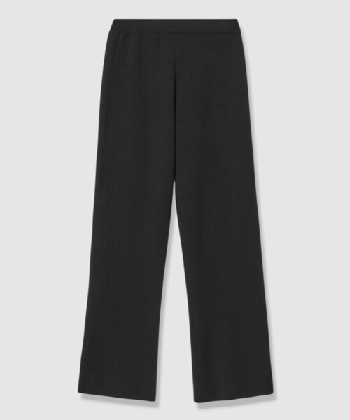 allureville(アルアバイル)の「ハーフミラノニットパンツ(その他パンツ・レディース・ブラック/オフホワイト・2)」の10枚目の写真