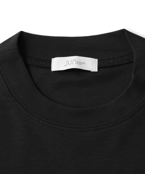 JUN STANDARD PICKS(ジュンスタンダードピックス)の「シルクブレンドバックハイネック(Tシャツ/カットソー・メンズ・ブラック/ベージュ/ホワイト系その他2・S/M/LL/L)」の6枚目の写真