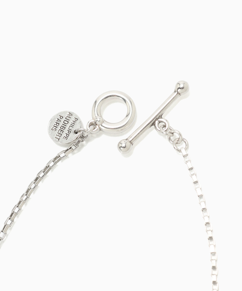 417 EDIFICE(フォーワンセブンエディフィス)の「PHILIPPE AUDIBERT Olie chain necklace brass silver pla(ネックレス・メンズ・その他・FREE)」の3枚目の写真