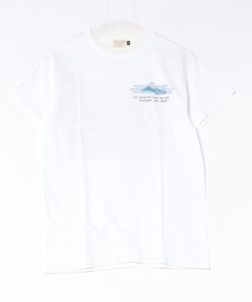 URBAN ISLAND SOCIETY(アーバンアイランドソサエティ)の「【アートTシャツ】ショートスリーブ 「OLD TATEISHI」 by Sakuma Art / URBAN ISLAND SOCIETY(アーバンアイランドソサエティ)(Tシャツ/カットソー・メンズ・ホワイト・X-LARGE/LARGE/MEDIUM/SMALL)」の1枚目の写真
