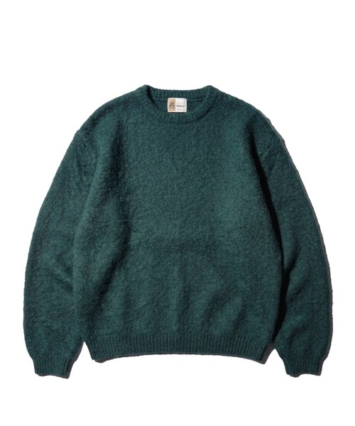 TOWNCRAFT（タウンクラフト）の「TOWNCRAFT / タウンクラフト MOHAIR SHAGGY CREW SWEATER モヘア シャギークルーネックセーター（ニット/セーター・メンズ・グレー/ブラウン/レッド/ブラック/イエロー/グリーン/オリーブ・SMALL/MEDIUM/LARGE）」の5枚目の写真