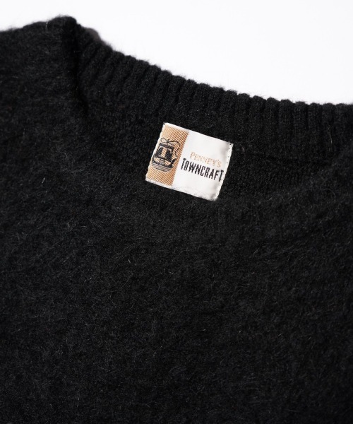 TOWNCRAFT（タウンクラフト）の「TOWNCRAFT / タウンクラフト MOHAIR SHAGGY CREW SWEATER モヘア シャギークルーネックセーター（ニット/セーター・メンズ・グレー/ブラウン/レッド/ブラック/イエロー/グリーン/オリーブ・SMALL/MEDIUM/LARGE）」の18枚目の写真