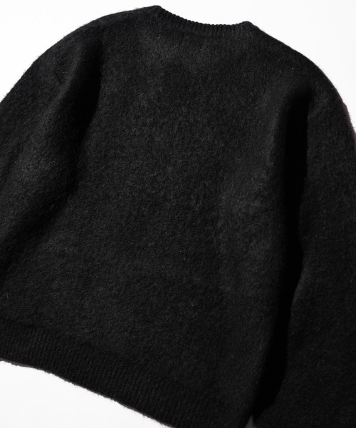 TOWNCRAFT（タウンクラフト）の「TOWNCRAFT / タウンクラフト MOHAIR SHAGGY CREW SWEATER モヘア シャギークルーネックセーター（ニット/セーター・メンズ・グレー/ブラウン/レッド/ブラック/イエロー/グリーン/オリーブ・SMALL/MEDIUM/LARGE）」の22枚目の写真