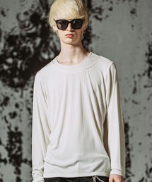 【NO ID.】Irregular Neck Pullover / イレギュラーネックPO