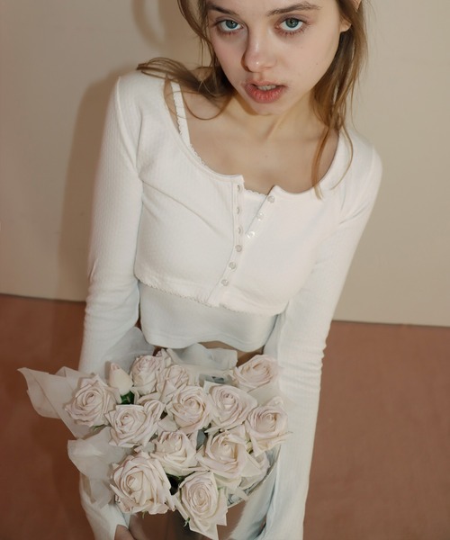 mieya mieya(ミーヤミーヤ)の「【mieya mieya】CANDY COLOR ENSEMBLE/キャンディーカラーアンサンブル(アンサンブル・レディース・ミント/ホワイト/レモンイエロー・FREE)」の20枚目の写真