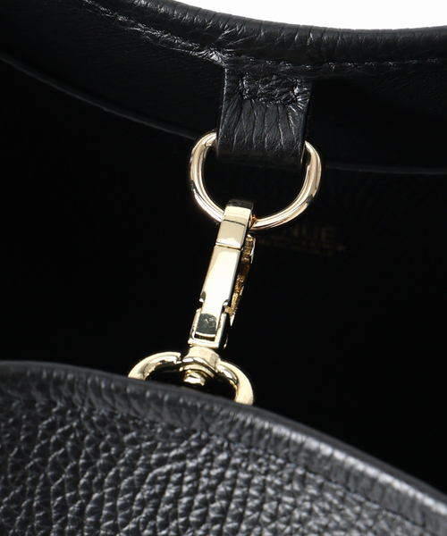 INNUE(イヌエ)の「《追加3》INNUE/イヌエ レザートートBAG(トートバッグ・レディース・チャコールグレー/ブラック/アイボリー・FREE)」の15枚目の写真